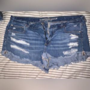American eagle jean shorts